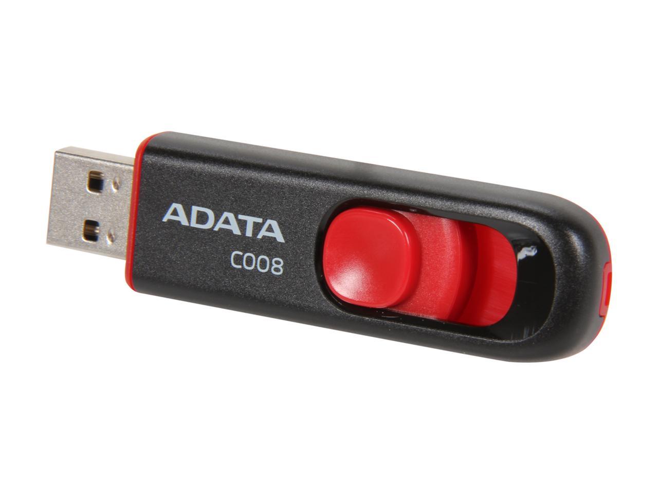 Adata 16GB Classic C008 USB 2.0 Flash Drive - 16 GB - USB 2.0