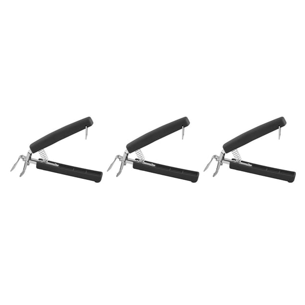 Bewildely Camping Hinking Anti-caliente Bowl Anti-Scald Pot Bowl Pan Utensilios de cocina Soporte de brazo Portador Mango Clip Abrazadera Negro 3piezas Bewildely CBP070513
