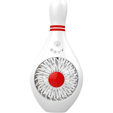 

Bowling Fans You Hold a Desktop Fan Portable Silent USB Rechargeable Summer Cooling Fan Suitable for Home Office