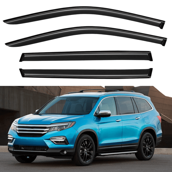 Window Visors Rain Guards for Honda Pilot 2016 2017 2018 2019 2020 2021 2022
