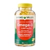 Spring Valley Proactive Support Omega-3 Fish Oil Dietary Supplement Softgels for Heart/General/Brain Health, 1000 mg, 180 Count