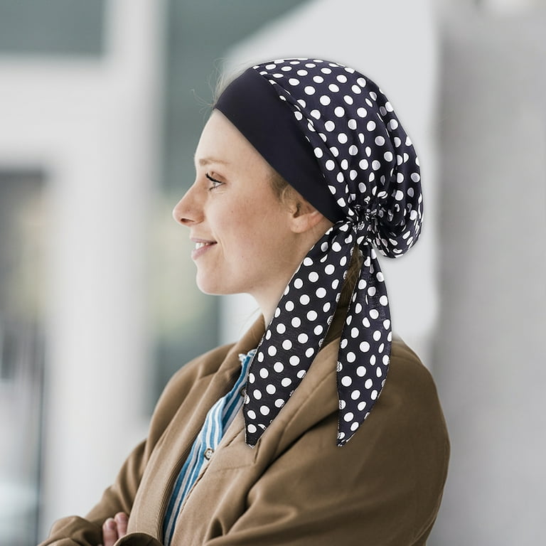 Headwear for Women Sleep Beanie Head Scarf for Bald Wraps Cancer