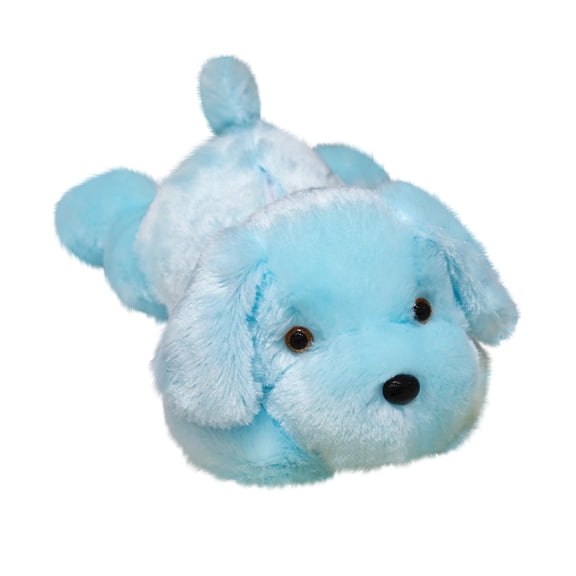Stuffed Dog Plush Light Up Blue Puppy Stuffed Animal 1 Pack Soft Cuddly Plush Toys for Student Birthday Gift Nursery and Playroom Decor