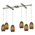 thumbnail image 2 of Elk 10330/6TB Andover Pendants 33in Metal Glass 6-light, 2 of 2