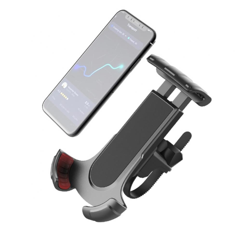Bovon Bike Phone Mount Samsung Galaxy S10/S10 e/S10 Plus/S9 Plus/Note 10/Note 9 Stable Four Clamps Adjustable Motorcycle Phone Mount Bicycle Bike Phone Holder for iPhone XR/X/XS MAX/8/7 Plus 