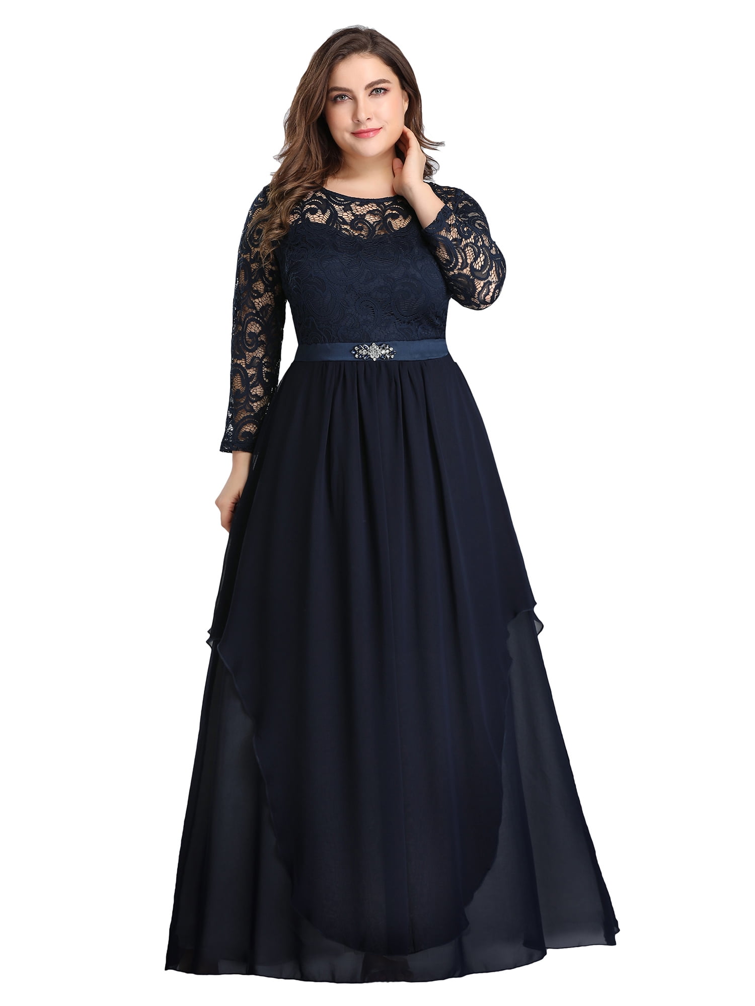 walmart plus size mother of the bride dresses