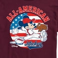 thumbnail image 3 of Disney - Americana - Mickey Americana Baseball - Adult Short Sleeve Graphic T-Shirt, 3 of 5