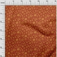 thumbnail image 3 of oneOone Cotton Flex Maroon Fabric Numerical Symbols Quilting Supplies Print Sewing Fabric By The Yard 40 Inch Wide, 3 of 4