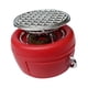 thumbnail image 1 of Parrilla para barbacoa para casa de muñecas, escala 1:6, 1:12, juguetes en miniatura, accesorios de decoración rojo redondo, 1 of 7