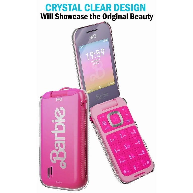 Clear Case for HMD Barbie Phone (USA VERSION ONLY), Nakedcellphone Transparent Hard Shell Slim Cover (Screen Protection, Textured Grip) - Walmart.com Clear Case for HMD Barbie Phone (USA VERSION ONLY), Nakedcellphone Transparent Hard Shell Slim Cover (Screen Protection, Textured Grip) - Walmart.com