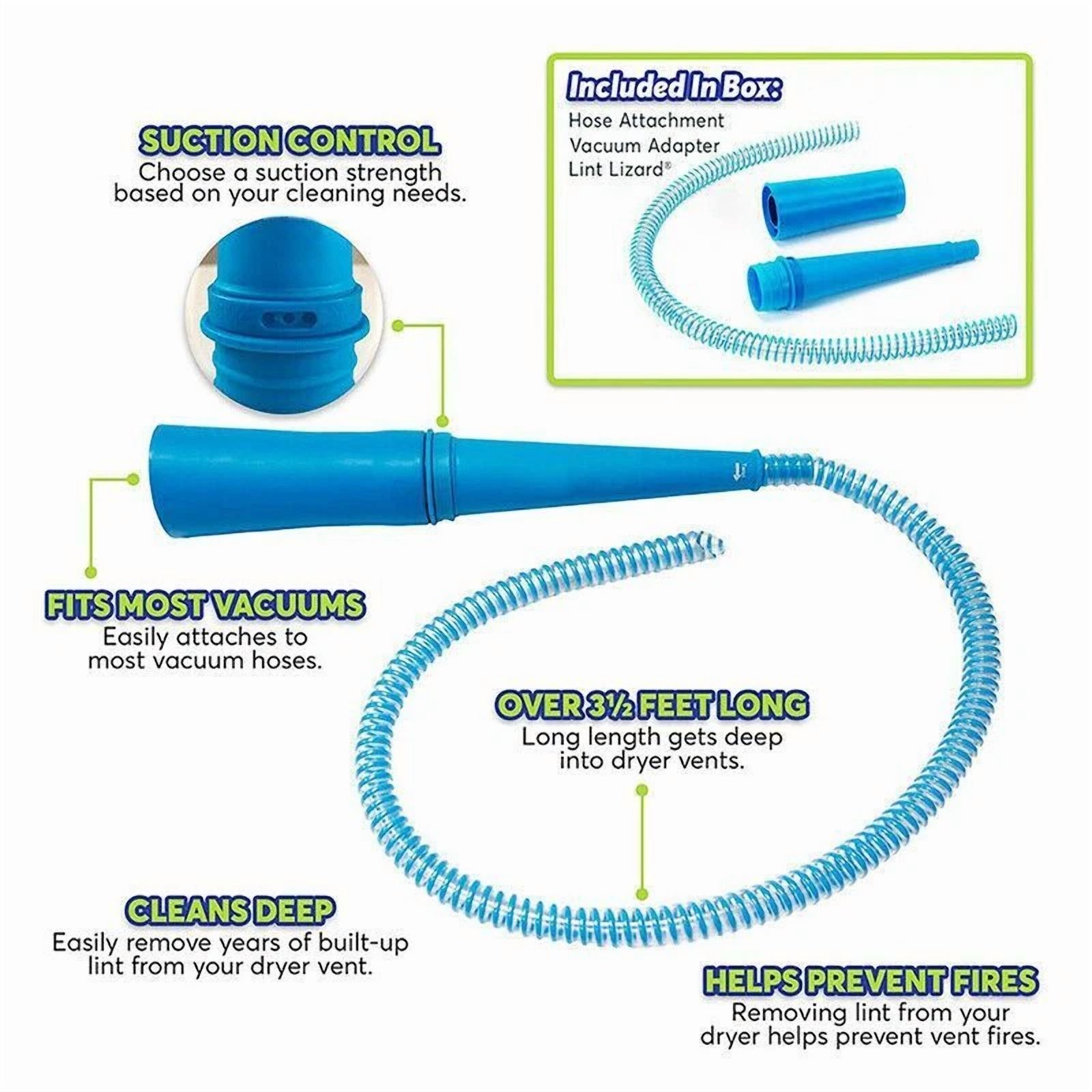 Remove Dryer Vent Vacuum Cleaner Attachment Dust Cleaner Pipe Vacuum Lint Hoses