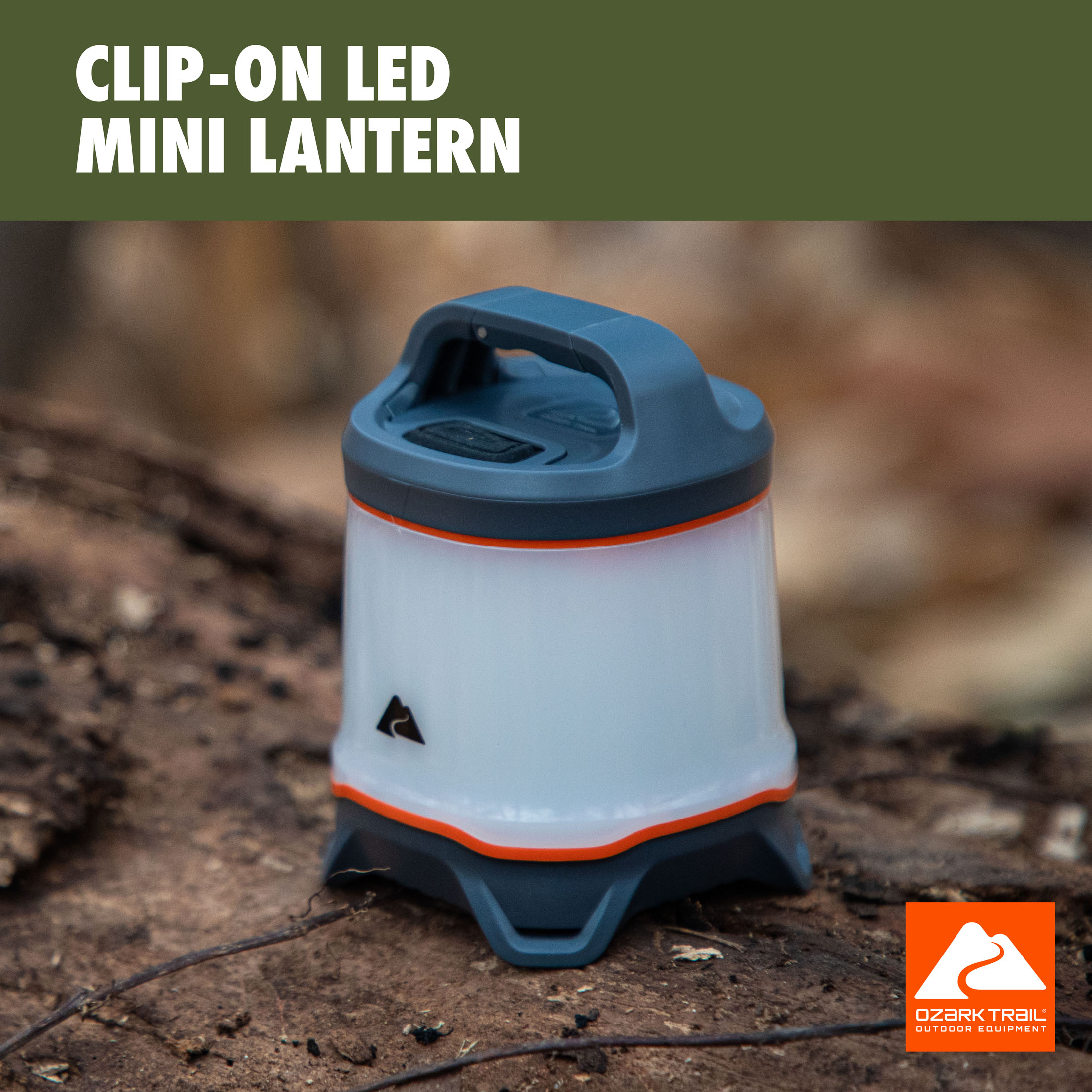 Linterna LED mini para acampar de 500 lúmenes con mango de mosquetón 5