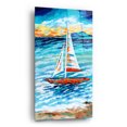 thumbnail image 2 of Epic Art 'Wind in my Sail II' by Carolee Vitaletti, Acrylic Glass Wall Art, 12"x24", 2 of 8
