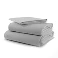 thumbnail image 1 of Juego de Sábanas King Size The Shop, Gris Claro, Microfibra, Material Transpirable, No Alergénico gris, 1 of 7