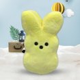 thumbnail image 3 of Muñecos lindos de conejo de 15cm, conejito de peluche Kawaii suave, regalo de Pascua ligero para niños, 3 of 7