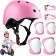 thumbnail image 2 of Juego De Casco De Bicicleta para Niños Rodilleras Coderas y Muñequeras Protecciones, 2 of 4