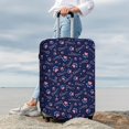thumbnail image 3 of Lsque Bone And Star For American Printed Luggage Cover, Travel Luggage Protector,Scratch and Dirt Resistant, Fits 18-32 Inch Luggage - X-Large, 3 of 9