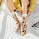 thumbnail image 2 of Calcetines transparentes para mujer calcetines verano malla, 2 of 7