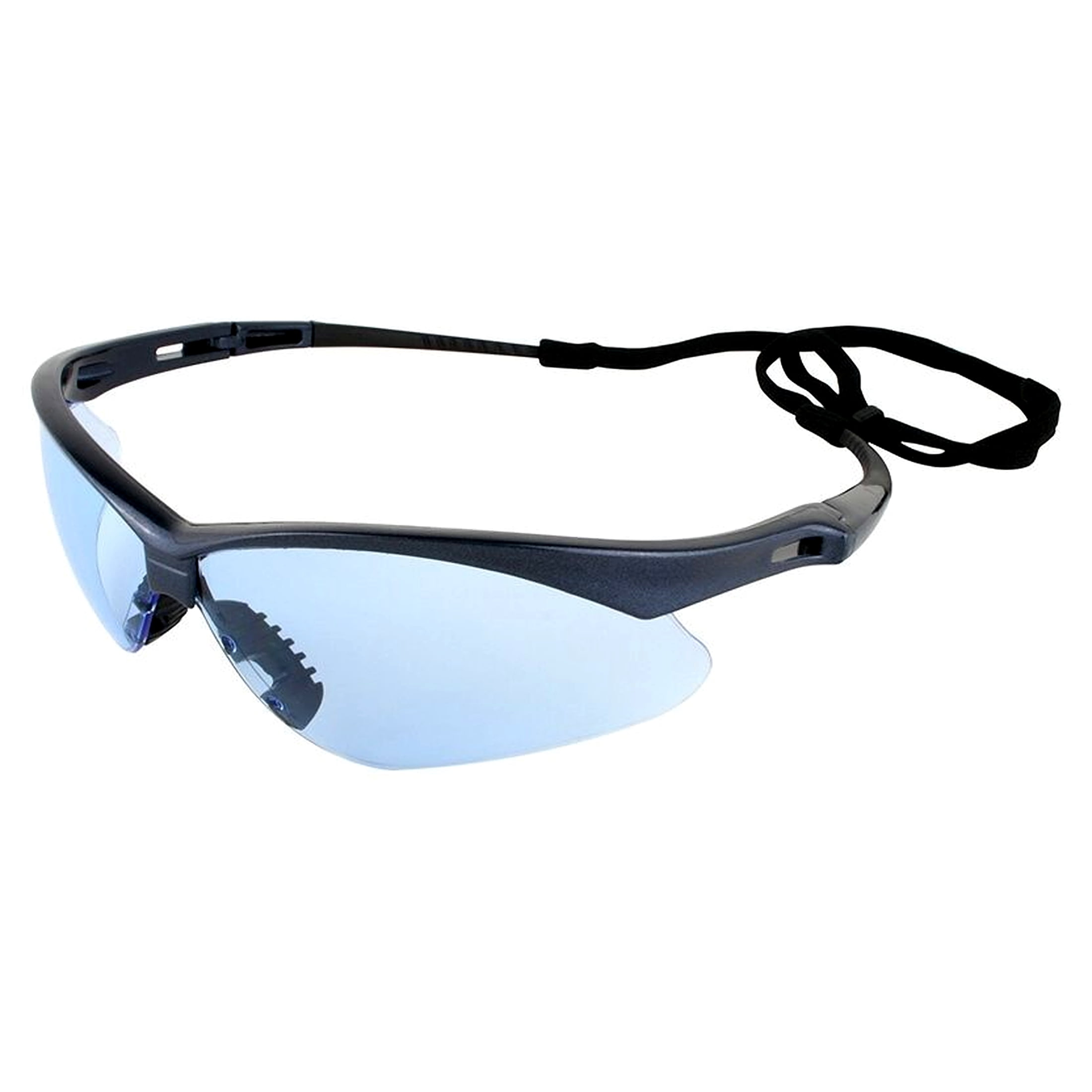 Jackson Safety 19639 NEMESIS BLUE FRAME SAFETY GLASSES LT. BLUE LENS