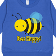 thumbnail image 3 of Inktastic Bee Happy Toddler Sweatshirt, 3 of 4