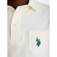 thumbnail image 4 of U.S. Polo Assn. Boys Solid Pep Rally Jersey Polo Shirt, Sizes 4-18, 4 of 4
