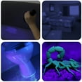 thumbnail image 3 of HIBIBUD UV Flashlight Black Light - Powerful Pet Urine Detector with 51 LEDs, 3 of 4
