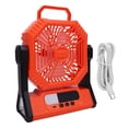 thumbnail image 2 of Ventilador de Campamento Portátil Ventilador de Batería Recargable de 10000 Mah Con Luz para la Barbacoa de Picnic Tiende A Casa Uso Interior Al Aire Libre, 2 of 7