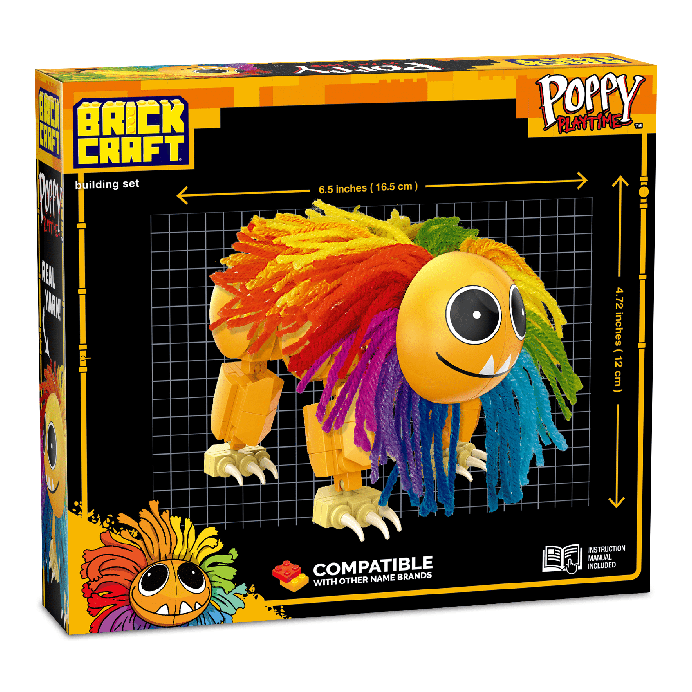 Brickcraft Poppy Playtime Yarnaby Building Kit (268-Piece Set