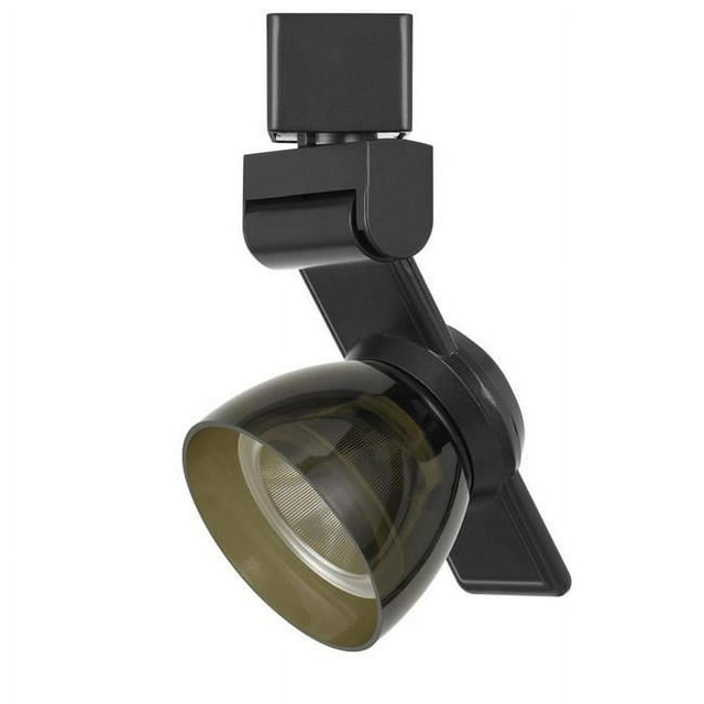 Benjara BM220791 12W Integrated LED Track Fixture with Polycarbonate Head, Black