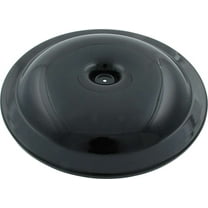 Allstar Performance ALL26088 Air Cleaner Lid - 14 in Round - Aluminum - Black Paint - Each