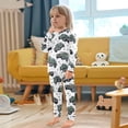 thumbnail image 5 of joogoo Cartoon Trucks Vehicle-t6 2 Piece Long Sleeve Tee and Pants Cotton Pajama Set 5Y, 5 of 7
