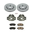 thumbnail image 2 of PowerStop Front Stock Replacement Brake Pad and Rotor Kit with Calipers Fits: CHRYSLER Select Models KCOE5244B, 2 of 5