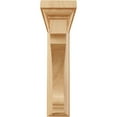 thumbnail image 2 of Ekena Millwork 2 1/2"W x 6"D x 8"H Medium Thompson Wood Bracket, Red Oak (4-Pack), 2 of 4