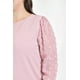 thumbnail image 4 of Blusa de mangas con relieve Roman Fashion Tallas Extras 5107 Rosa 40, 4 of 6