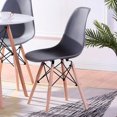 thumbnail image 2 of Heavenly Collection Grey Wood Chair SET OF 2, 2 of 7