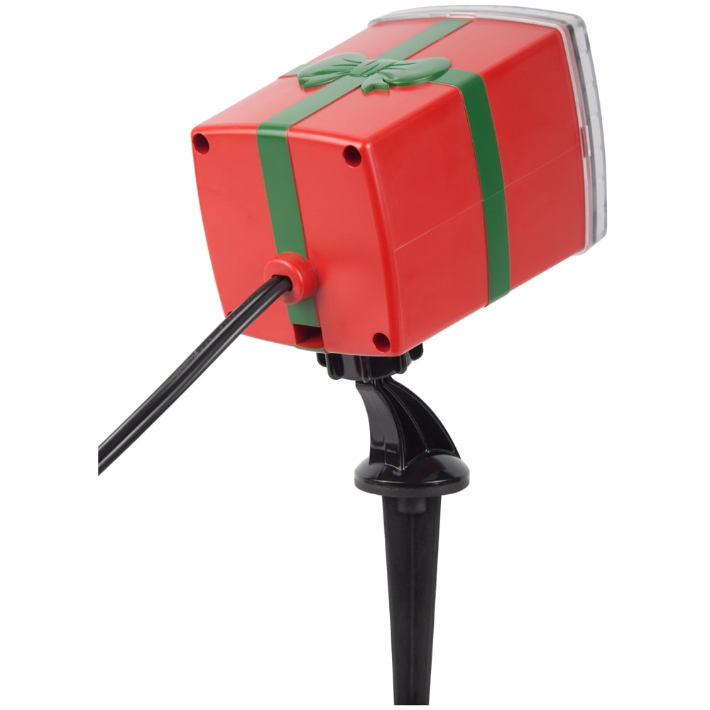 Gemmy Snow Flurries LED Light Show Projector - 12 in x 5 in