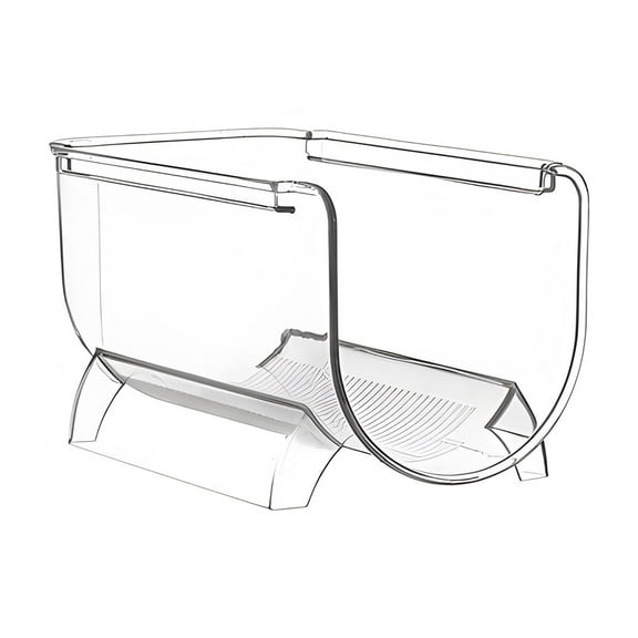 Homelife Water Bottle Organizer for Pantry Stackable Cup Holder for Kitchen Cabinets Clear Adjustable Layers Tumbler Holder for Various Bottles Glasses