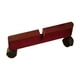 thumbnail image 1 of Soporte para mampara de privacidad, pies divisorios de ambientes, partición, base de madera, habitación de madera Rojo marrón, 1 of 9