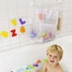 thumbnail image 3 of Bolsa de almacenamiento de juguetes de malla de baño de 33 * 45 cm 3 bolsas organizadoras de cestas de ventosa de celosía pequeña 1 grande Noticed JJ9271-00, 3 of 6