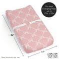 thumbnail image 6 of Sweet Jojo Designs Ballerina and Ballet Bows Girl Changing Pad Cover Sheet, 6 of 6