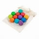 thumbnail image 1 of Pelotas De Madera De 3, 5 Pulgadas, Acabado Mate, Paquete De 12, Tamao Pequeo, Para Nios, Oficina, Viajes, Balonmano, Material Natural, Juego Para El Hogar, UKHBMC, 1 of 5