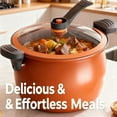 thumbnail image 2 of Multifunctional Large Capacity Non-stick Pressure Cooker, Large Multifunctiona Pressures Cook, Multifunctional Non-Stick Micro Pressure Cooker for Family Meals, Soups, Stews, and More, 2 of 7
