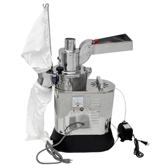 INTBUYING Electric Automatic Grain Grinder Mill Herb Pulverizer 2200W