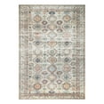 thumbnail image 2 of Keen Home Design Machine Washable Area Rugs with Non-slip Backing, Ideal for Hallway, Living Room, Bedroom, Kitchen and Laundry Room, Vintage Moroccan and Low Pile Rug - ( 4' x 6' ), 2 of 9