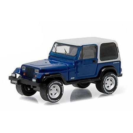 1 by 64 1990 Jeep Wrangler Country Roads Series 4 Diecast Model Car,  Blue | Walmart Canada