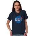thumbnail image 3 of I Need Space Socially Distant Funny Plus Size Crewneck Graphic Tee Shirt Brisco Brands 2X, 3 of 5