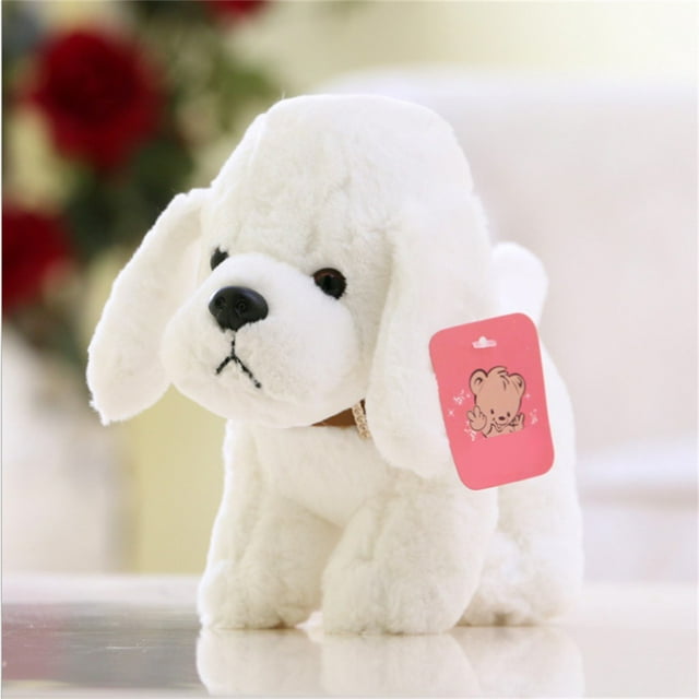 Realistic Teddy Dog Lucky, Handmade Realistic Figure Toy Dog Plush