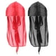 thumbnail image 4 of 2x gorro unisex suave y de cola larga con forma , Rojo + negro Hugo Sombreros de moda para hombres y mujeres, 4 of 4