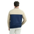 thumbnail image 2 of Men's IZOD Advantage Performance Fleece Crewneck Color: Carbon Colorblock Size: XXL, 2 of 4
