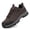 Brown, variant on LASUDRAA Mens Waterproof Low-Top Hiking Shoes Comfortable Lightweight Anti-Slip Outdoor Walking Sneakers
